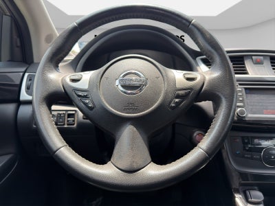 2017 Nissan SENTRA 4 PTS EXCLUSIVE CVT AAC AUT GPS PIEL QC F LED RA-17