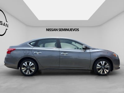 2017 Nissan SENTRA 4 PTS EXCLUSIVE CVT AAC AUT GPS PIEL QC F LED RA-17