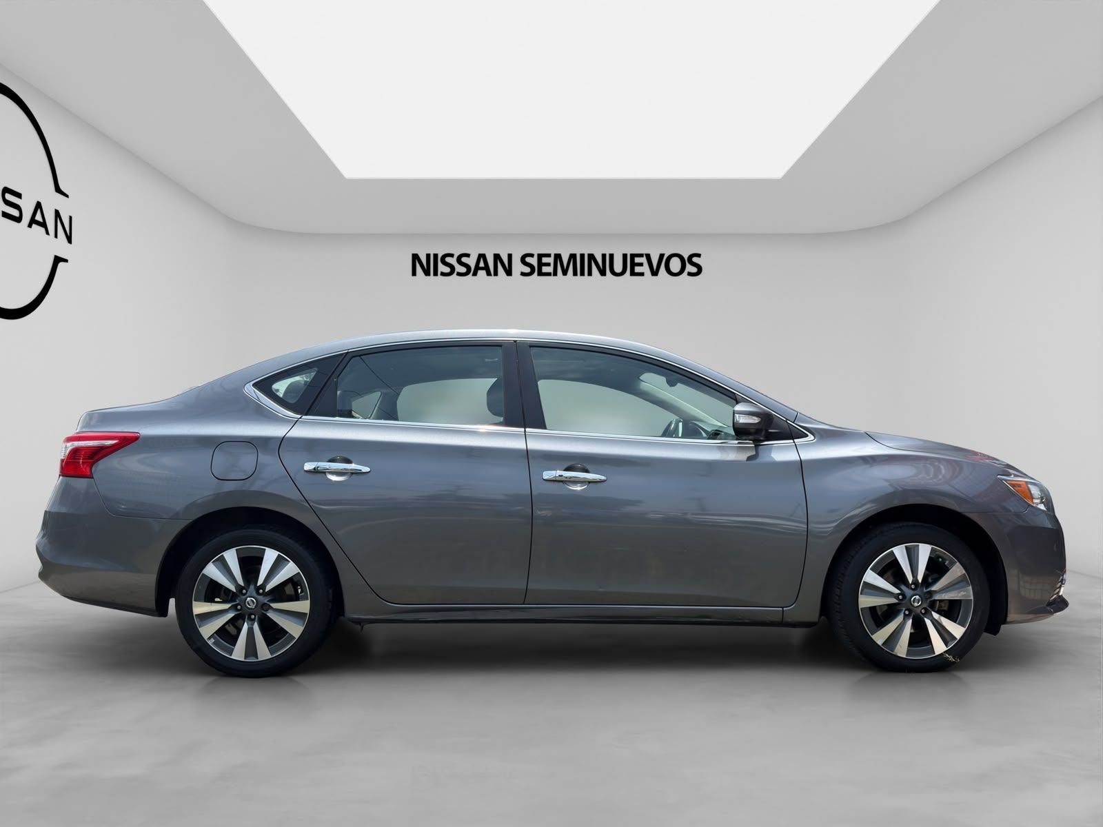 2017 Nissan SENTRA 4 PTS EXCLUSIVE CVT AAC AUT GPS PIEL QC F LED RA-17