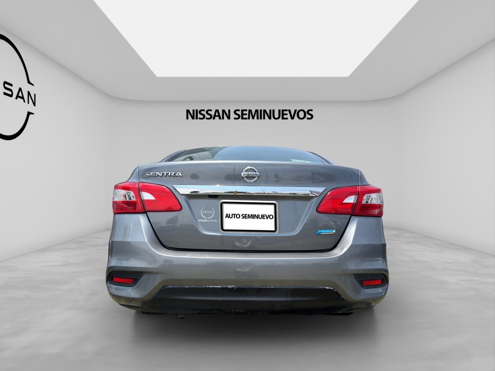 2017 Nissan SENTRA 4 PTS EXCLUSIVE CVT AAC AUT GPS PIEL QC F LED RA-17