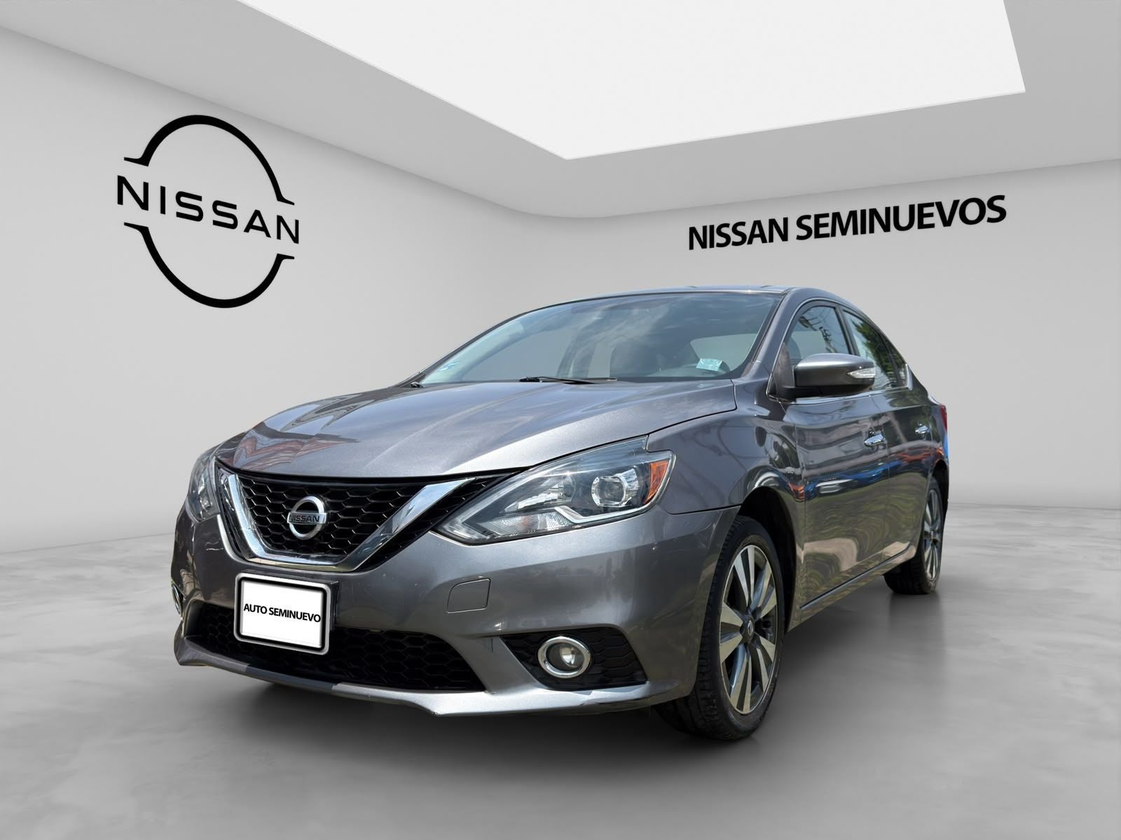 2017 Nissan SENTRA 4 PTS EXCLUSIVE CVT AAC AUT GPS PIEL QC F LED RA-17