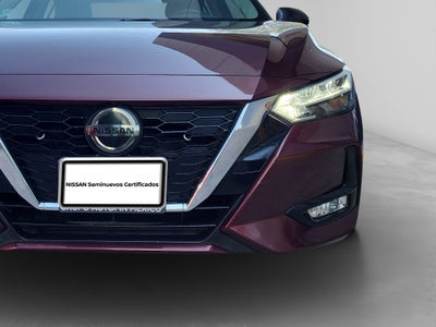 2021 Nissan SENTRA 4 PTS EXCLUSIVE CVT AAC AUT PIEL QC F LED RA-17