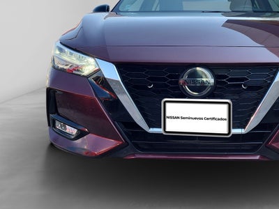2021 Nissan SENTRA 4 PTS EXCLUSIVE CVT AAC AUT PIEL QC F LED RA-17