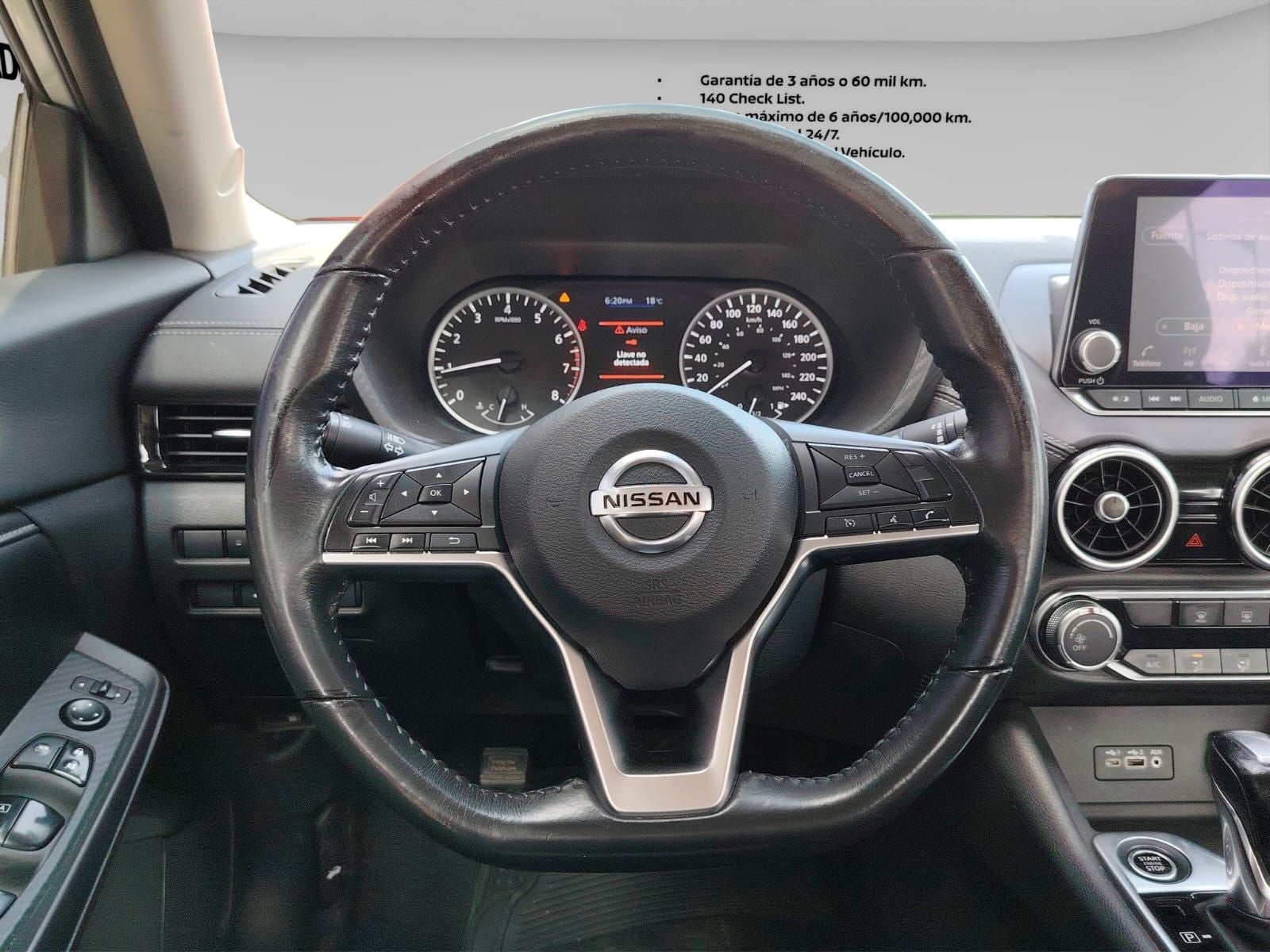 2023 Nissan SENTRA 4 PTS ADVANCE TA AAC F NIEBLA RA-16