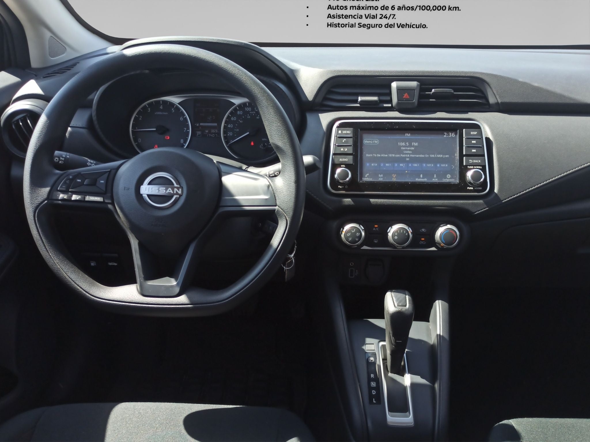 2025 Nissan VERSA 4P SENSE L41.6 AUT
