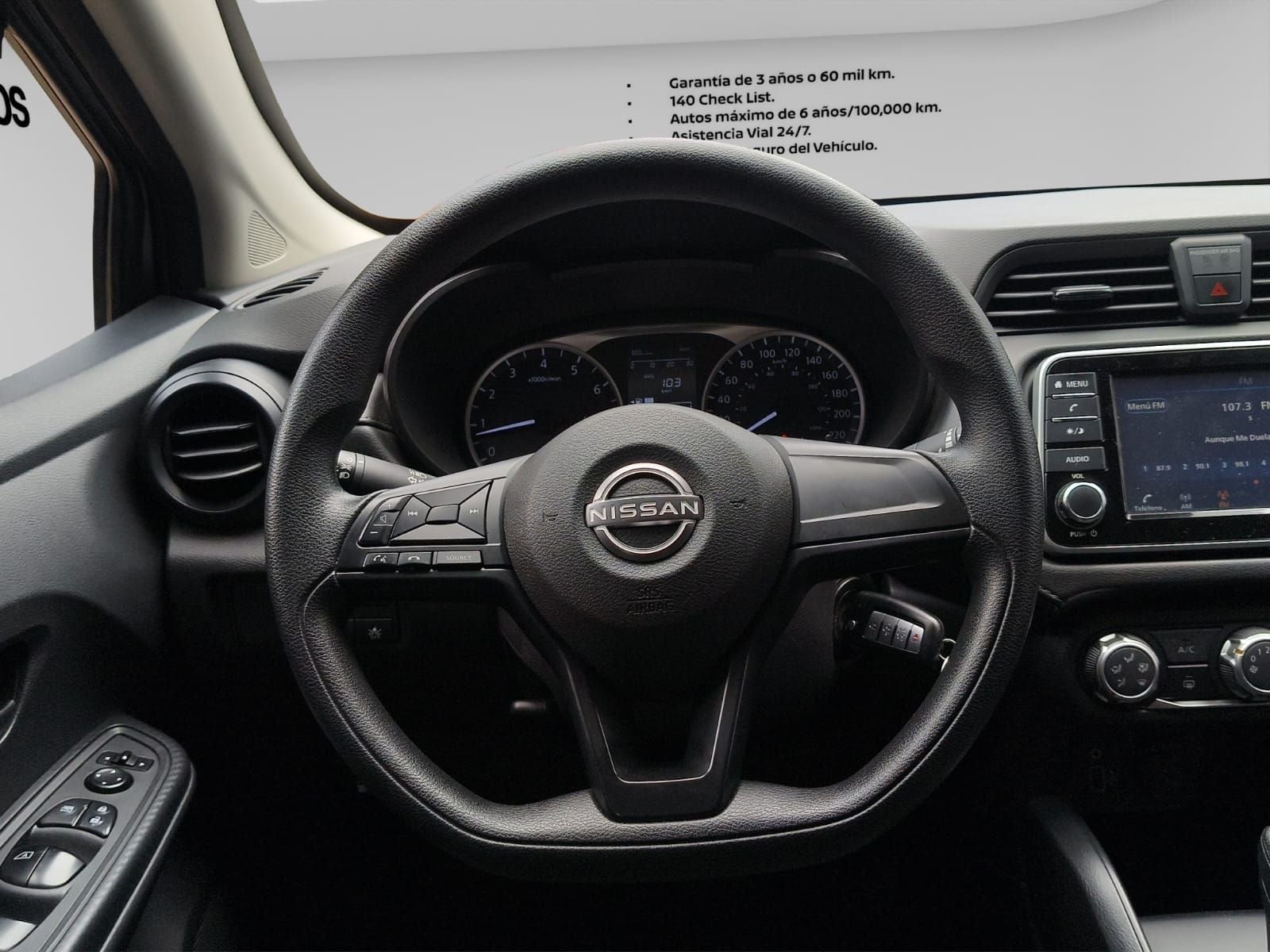 2025 Nissan VERSA 4P SENSE L41.6 AUT