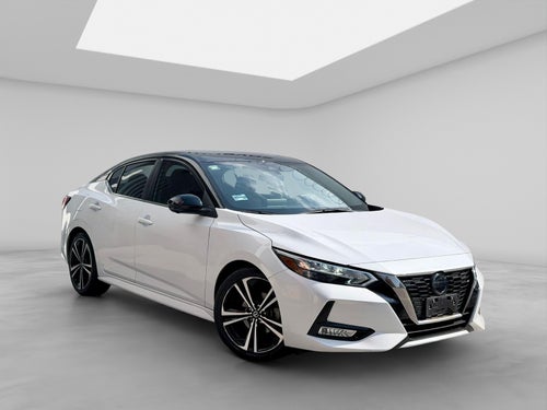 2023 Nissan SENTRA 4 PTS SR PLATINUM CVT AAC AUT ASTOS DEPORTIVOS BOSE PIEL NEGRA QC F LED RA-18