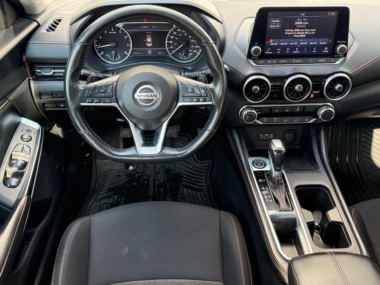 2023 Nissan SENTRA 4 PTS SR PLATINUM CVT AAC AUT ASTOS DEPORTIVOS BOSE PIEL NEGRA QC F LED RA-18