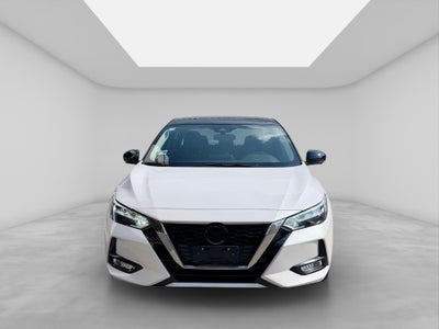 2023 Nissan SENTRA 4 PTS SR PLATINUM CVT AAC AUT ASTOS DEPORTIVOS BOSE PIEL NEGRA QC F LED RA-18