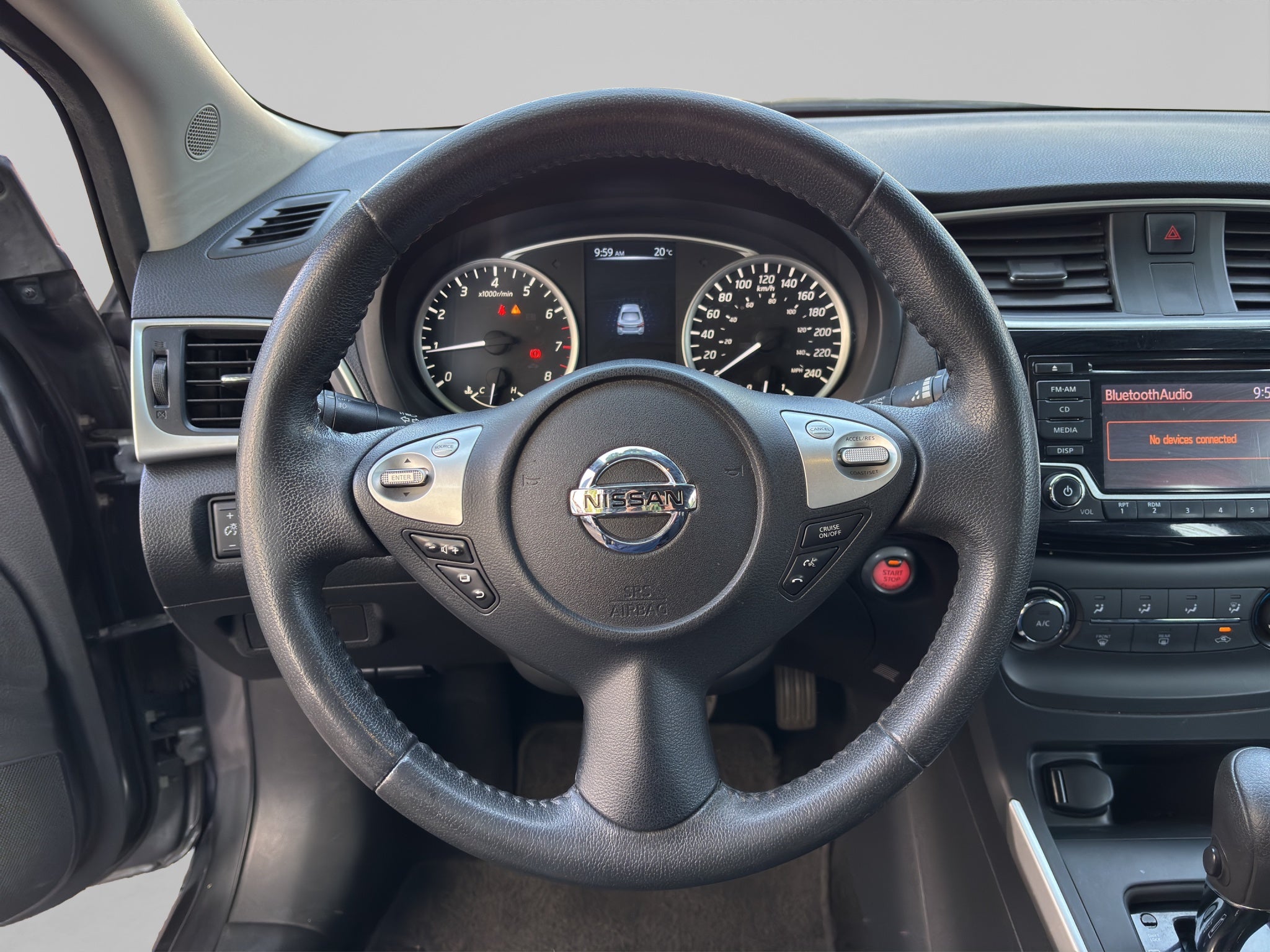 2017 Nissan SENTRA 4 PTS ADVANCE AAC F NIEBLA RA-16CVT