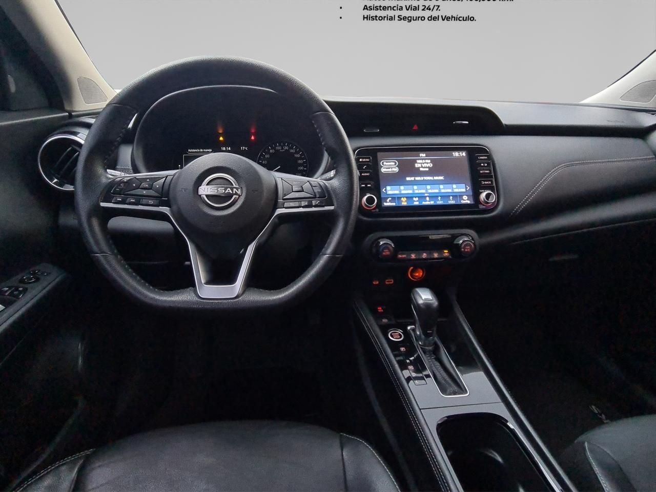 2023 Nissan KICKS 5 PTS PLATINUM 16L TA AAC AUT PIEL GPS RA-18