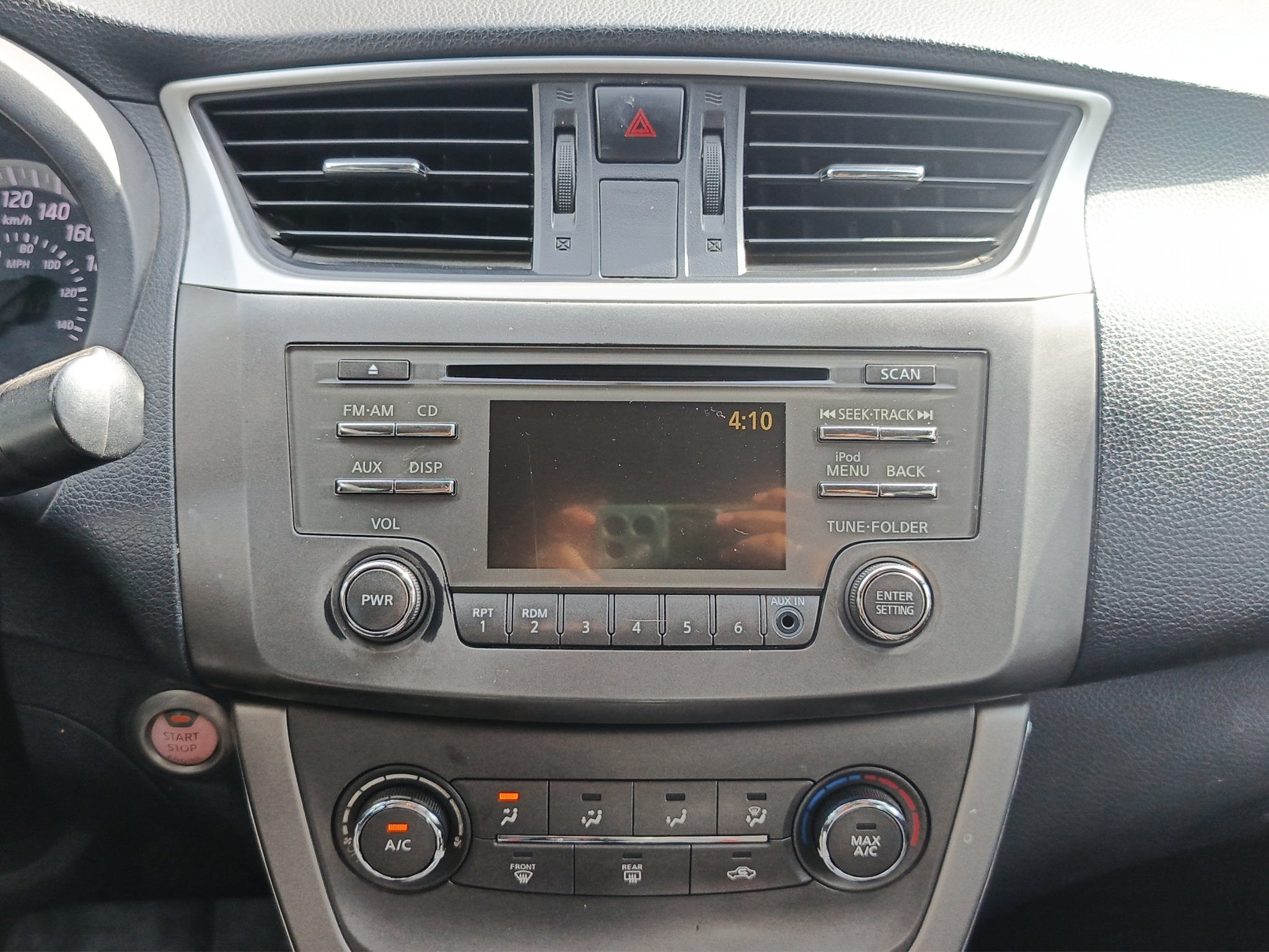 2015 Nissan SENTRA 4 PTS ADVANCE AAC F NIEBLA RA-16CVT