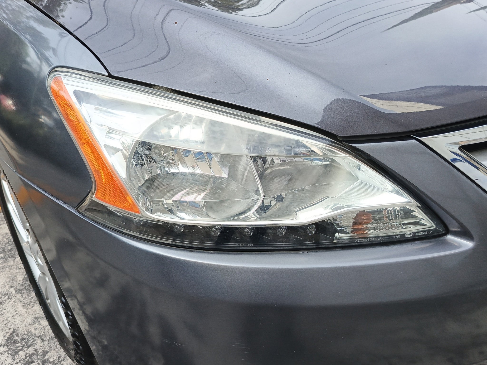 2015 Nissan SENTRA 4 PTS ADVANCE AAC F NIEBLA RA-16CVT