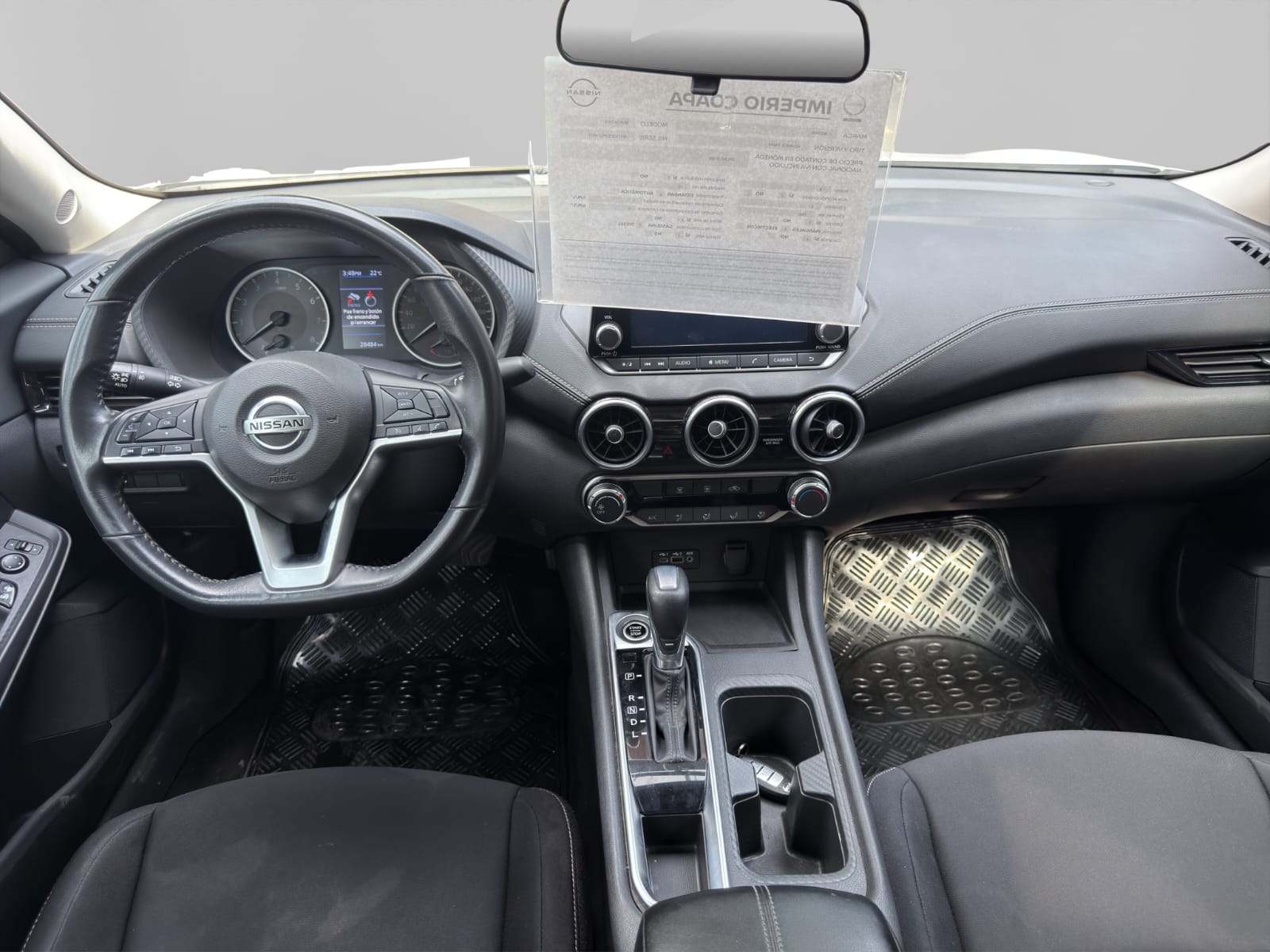 2022 Nissan SENTRA 4 PTS ADVANCE TA AAC F NIEBLA RA-16