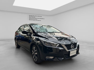2021 Nissan VERSA 4 PTS EXCLUSIVE CVT AAC AUT VE PIEL GPS F NIEBLA RA-17