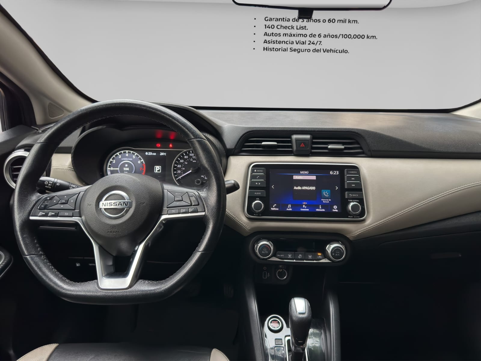 2021 Nissan VERSA 4 PTS EXCLUSIVE CVT AAC AUT VE PIEL GPS F NIEBLA RA-17