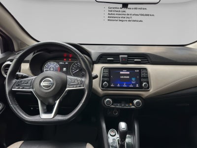 2021 Nissan VERSA 4 PTS EXCLUSIVE CVT AAC AUT VE PIEL GPS F NIEBLA RA-17