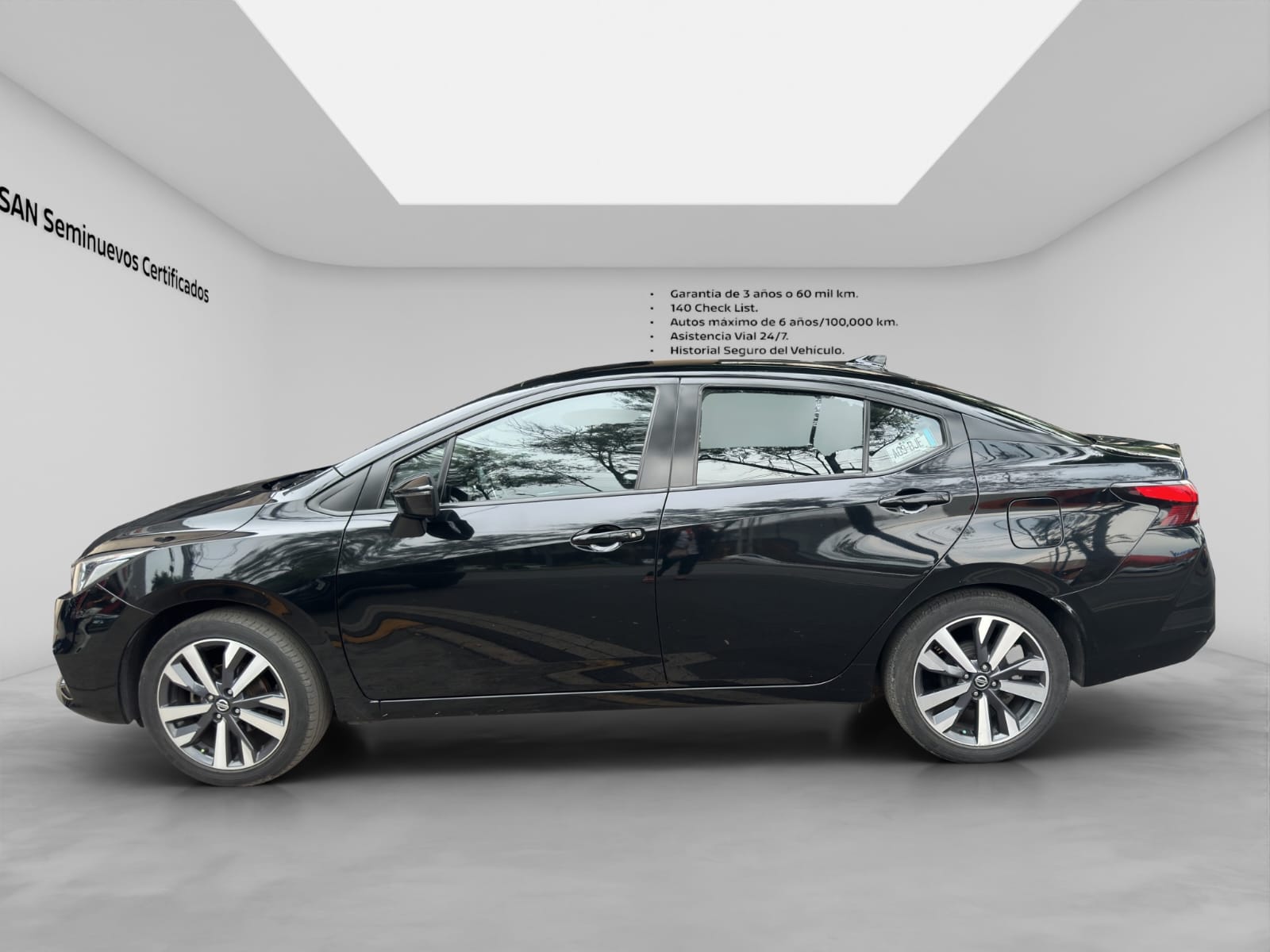 2021 Nissan VERSA 4 PTS EXCLUSIVE CVT AAC AUT VE PIEL GPS F NIEBLA RA-17