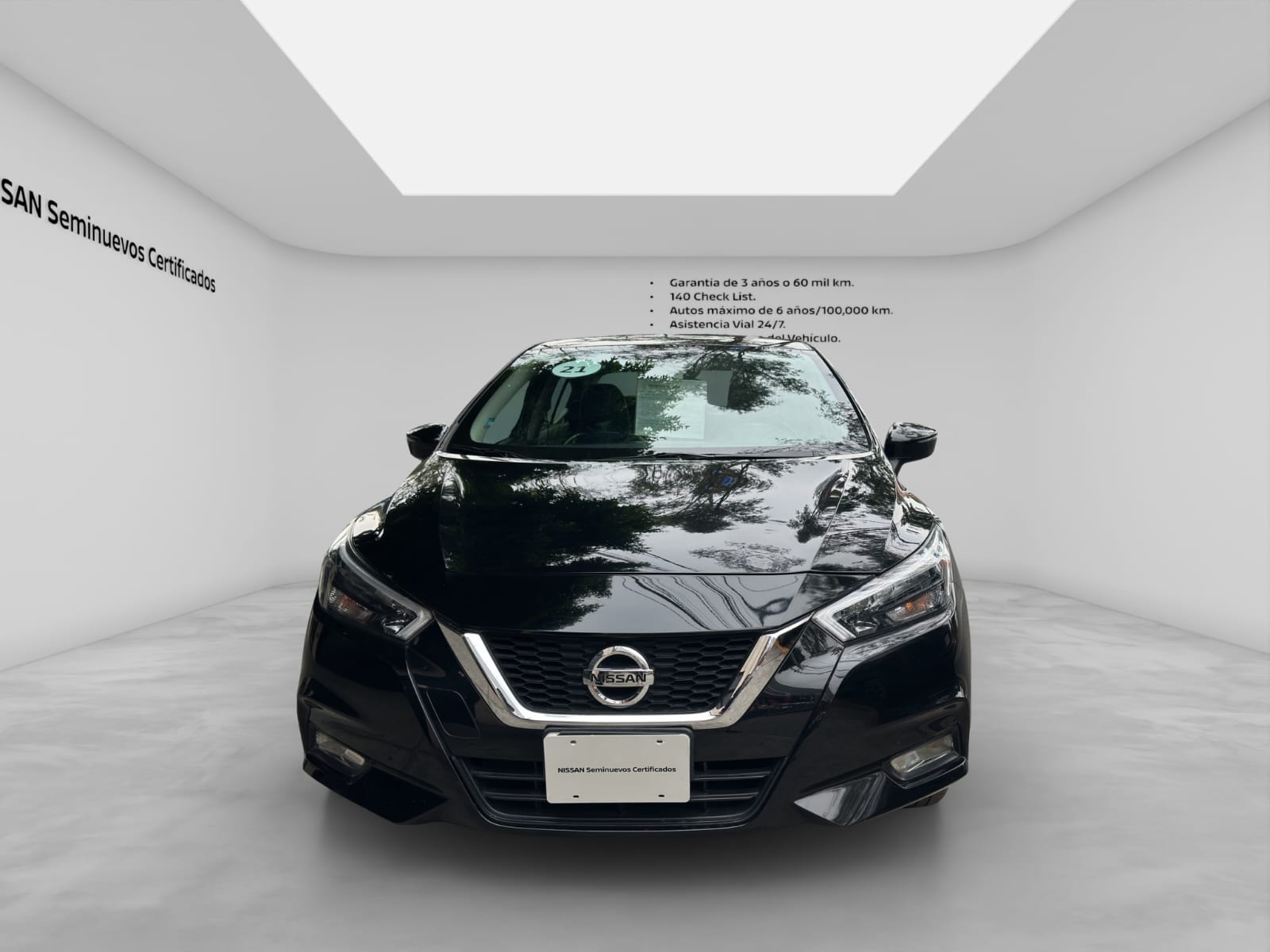 2021 Nissan VERSA 4 PTS EXCLUSIVE CVT AAC AUT VE PIEL GPS F NIEBLA RA-17