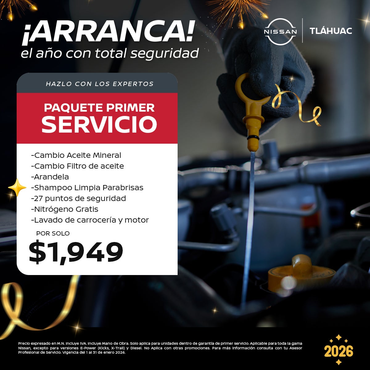 PAQUETE PRIMER SERVICIO