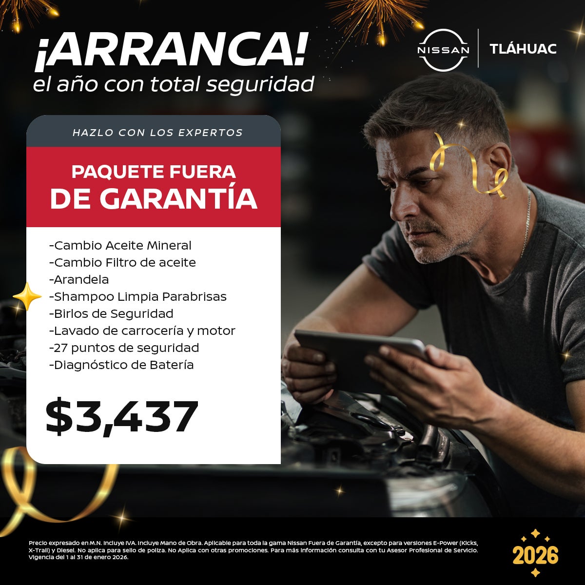 PAQUETE FUERA DE GARANTÍA
