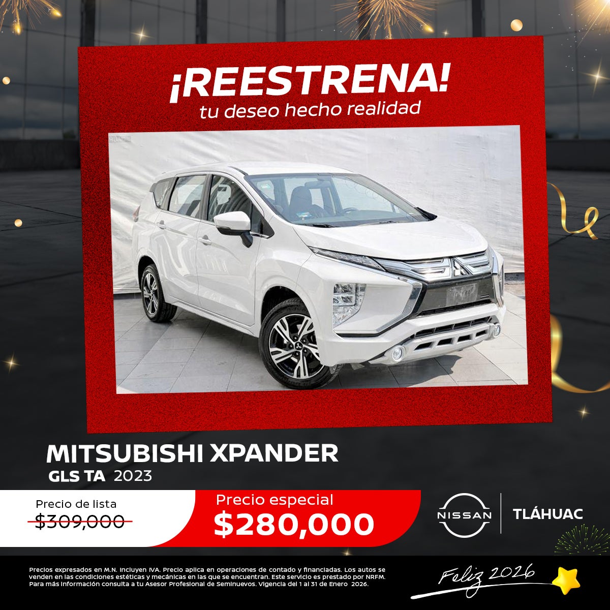 MITSUBISHI XPANDER GLS TA 2023